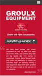 Mobile Screenshot of groulxequipment.com